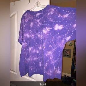 One of a Kind, Hand Bleached Tee